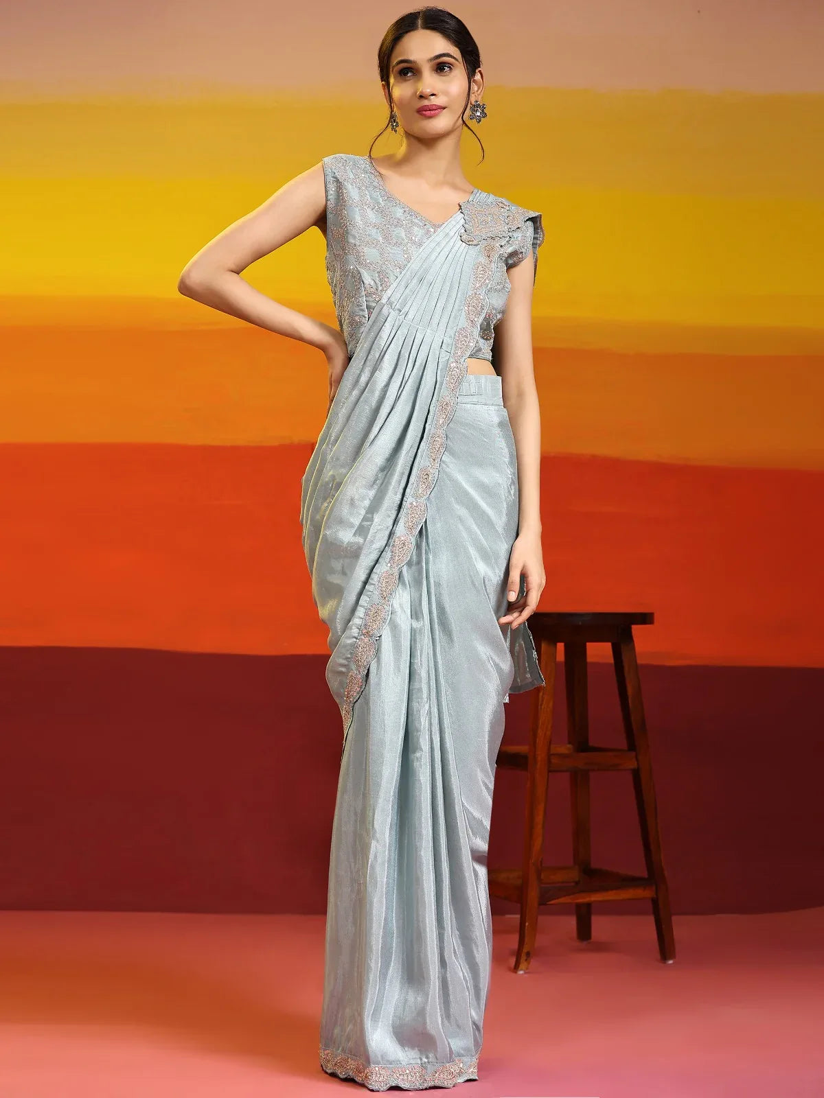 READY TO WEAR SAREE D.NO. 243 - Anant Exports
