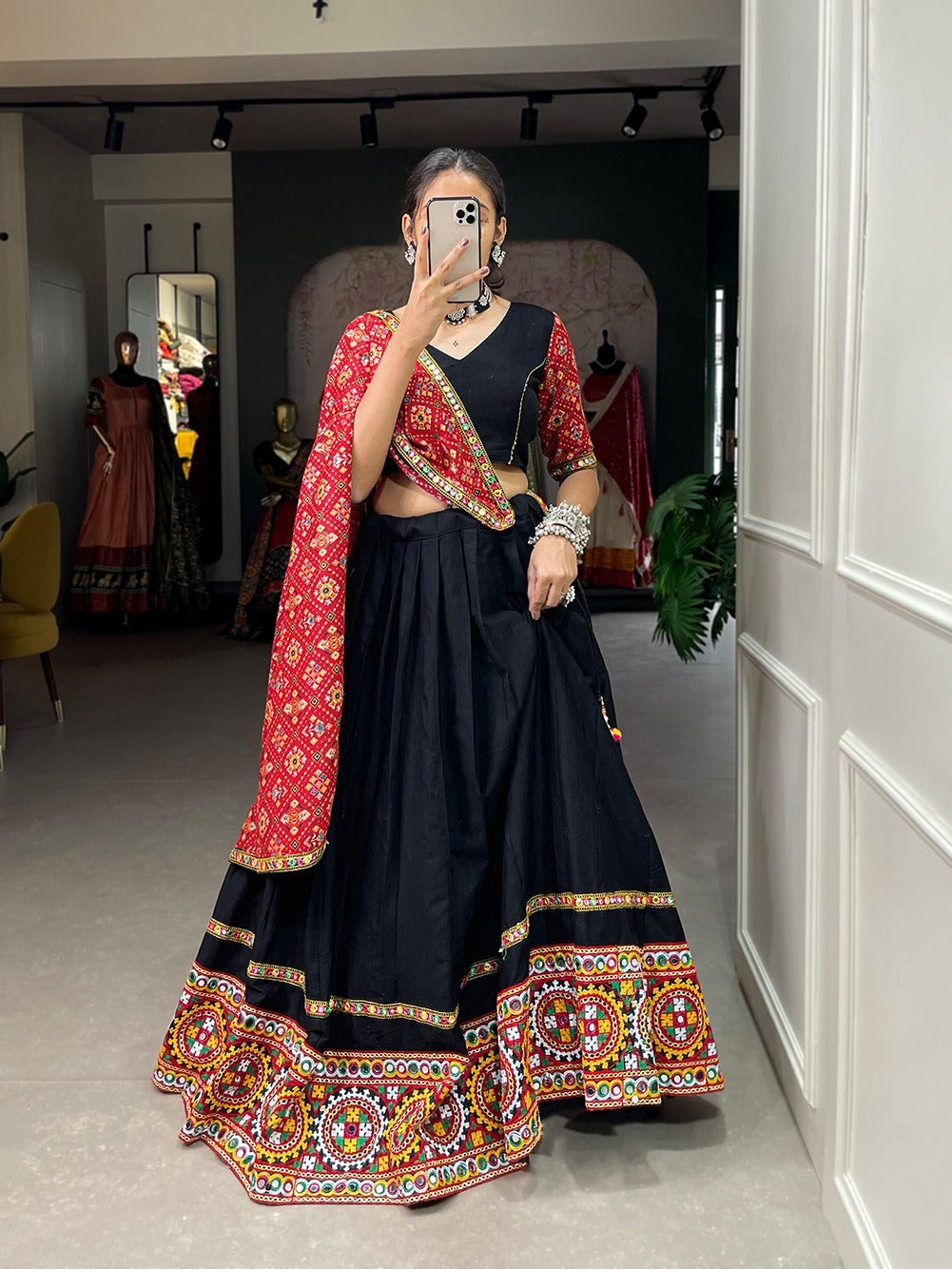Navratri Wear Lehenga Choli D.No 1655