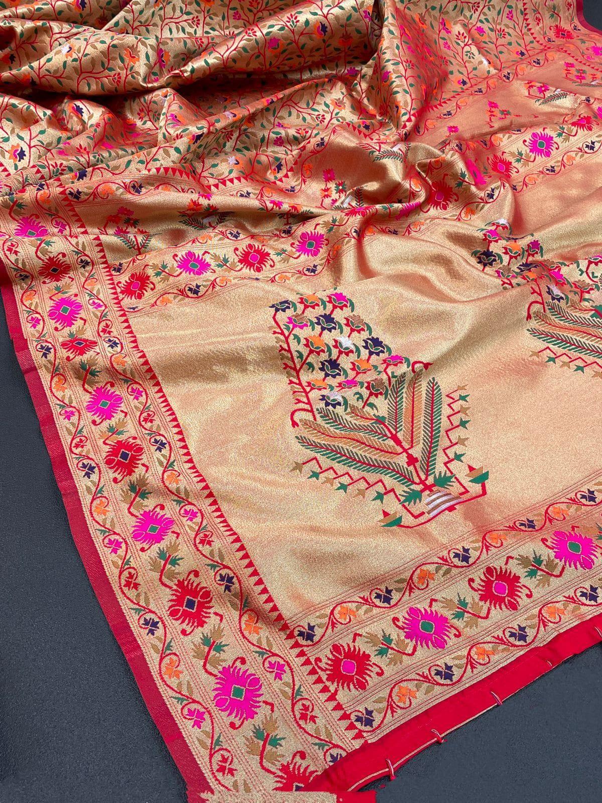 Fancy Wear Jully Paithani Saree - Anant Exports