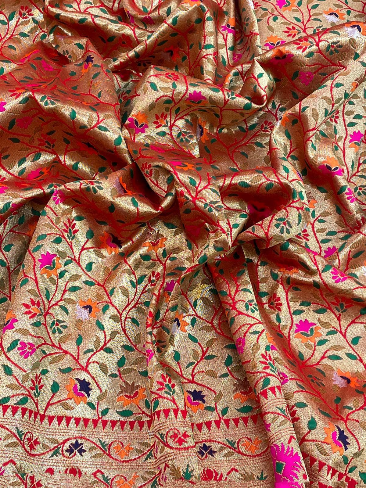 Fancy Wear Jully Paithani Saree