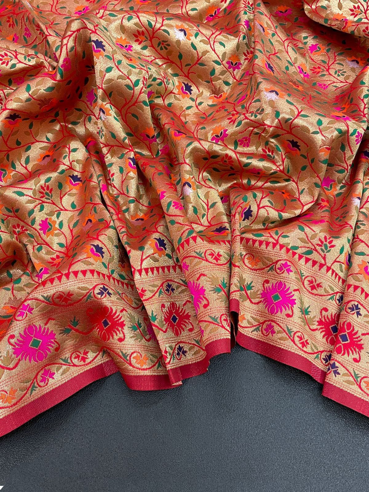 Fancy Wear Jully Paithani Saree