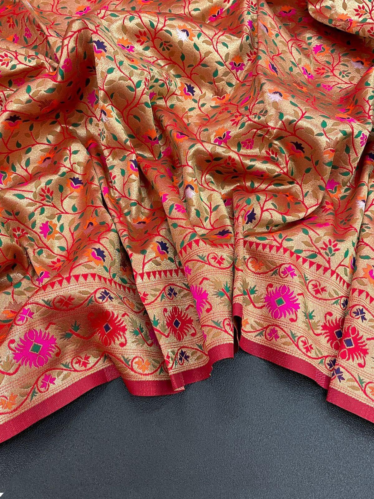 Fancy Wear Jully Paithani Saree - Anant Exports
