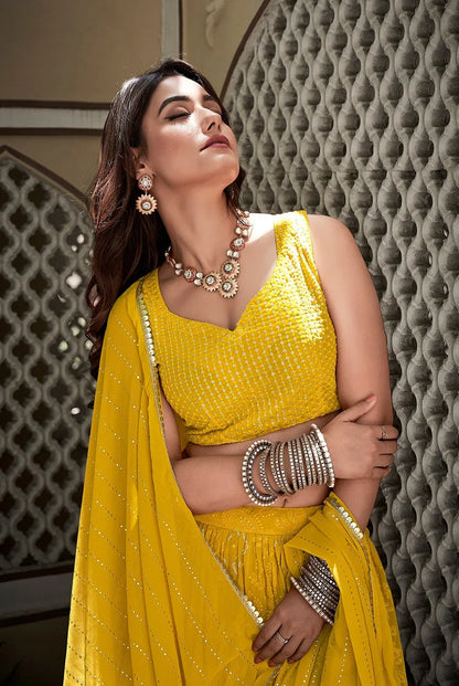 Fancy Occasion Wear Lehenga D.No 1536 - Anant Exports