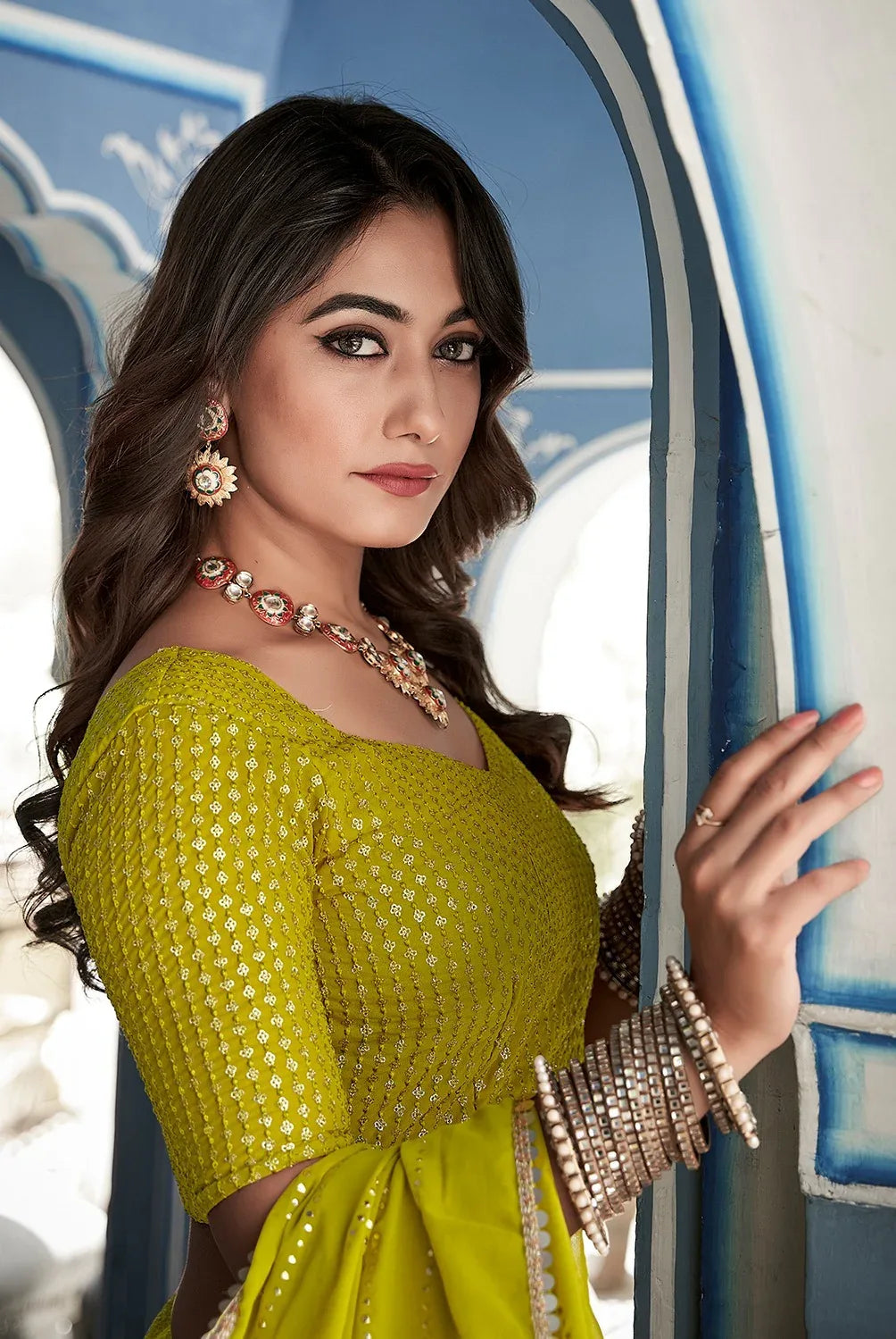Fancy Occasion Wear Lehenga D.No 1536 - Anant Exports