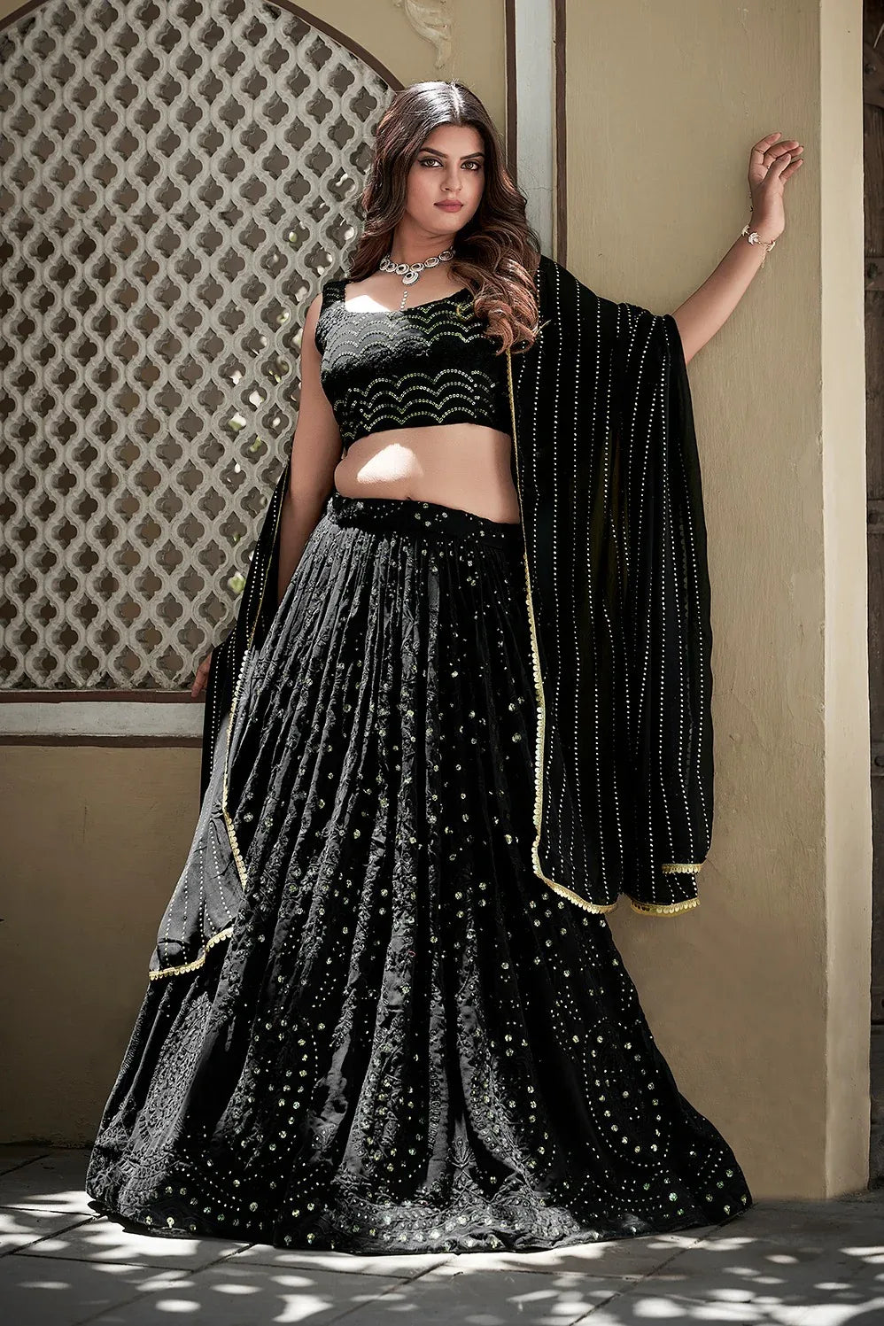 Fancy Occasion Wear Lehenga D.No 1536 - Anant Exports