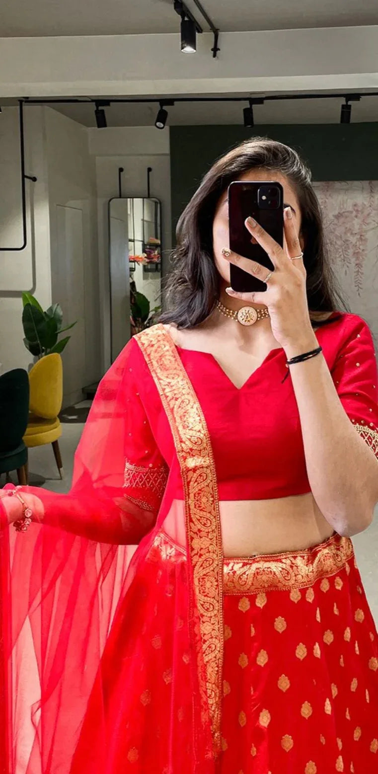 Fancy Wear Lehenga Choli D.No. 2032 - Anant Exports