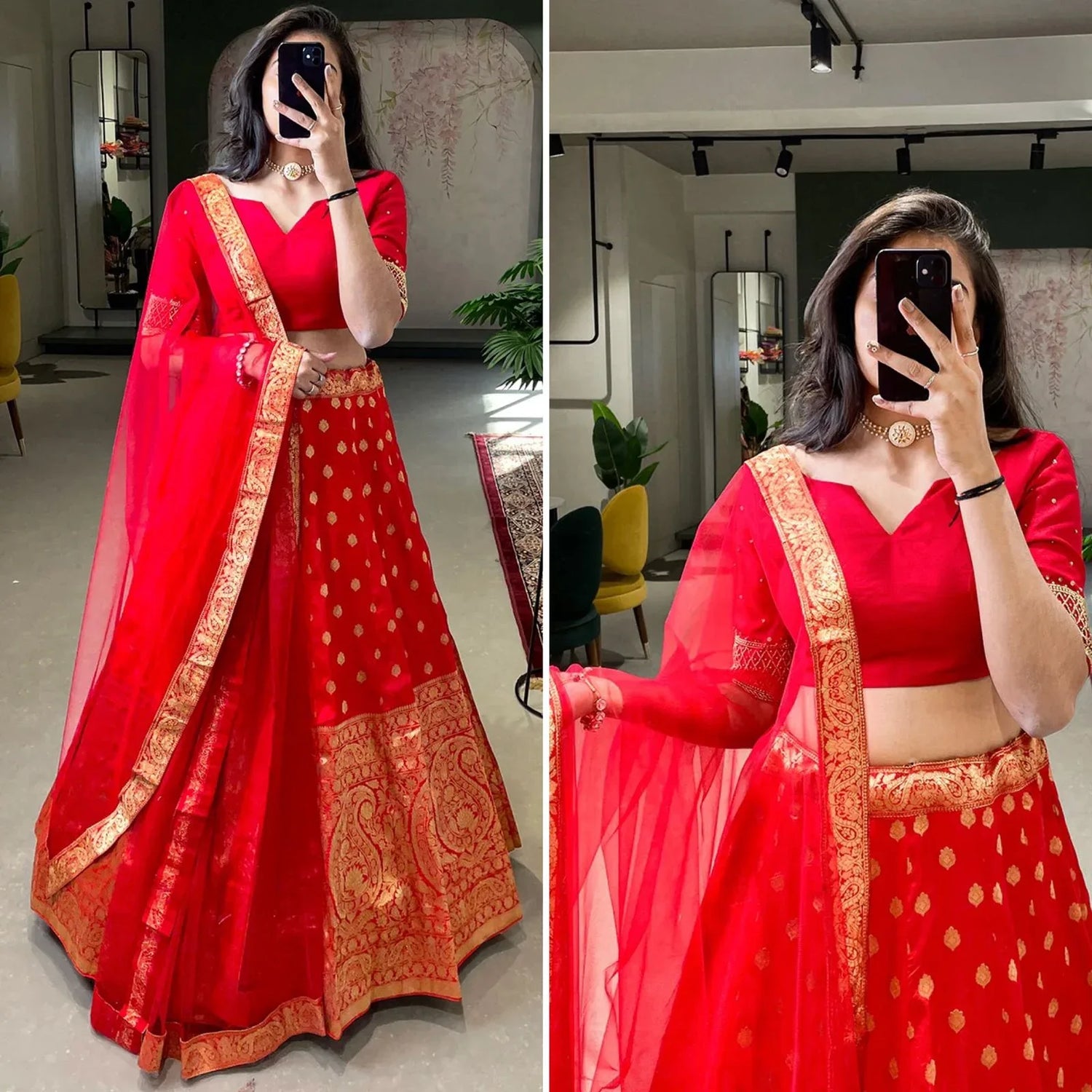 Fancy Wear Lehenga Choli D.No. 2032 - Anant Exports