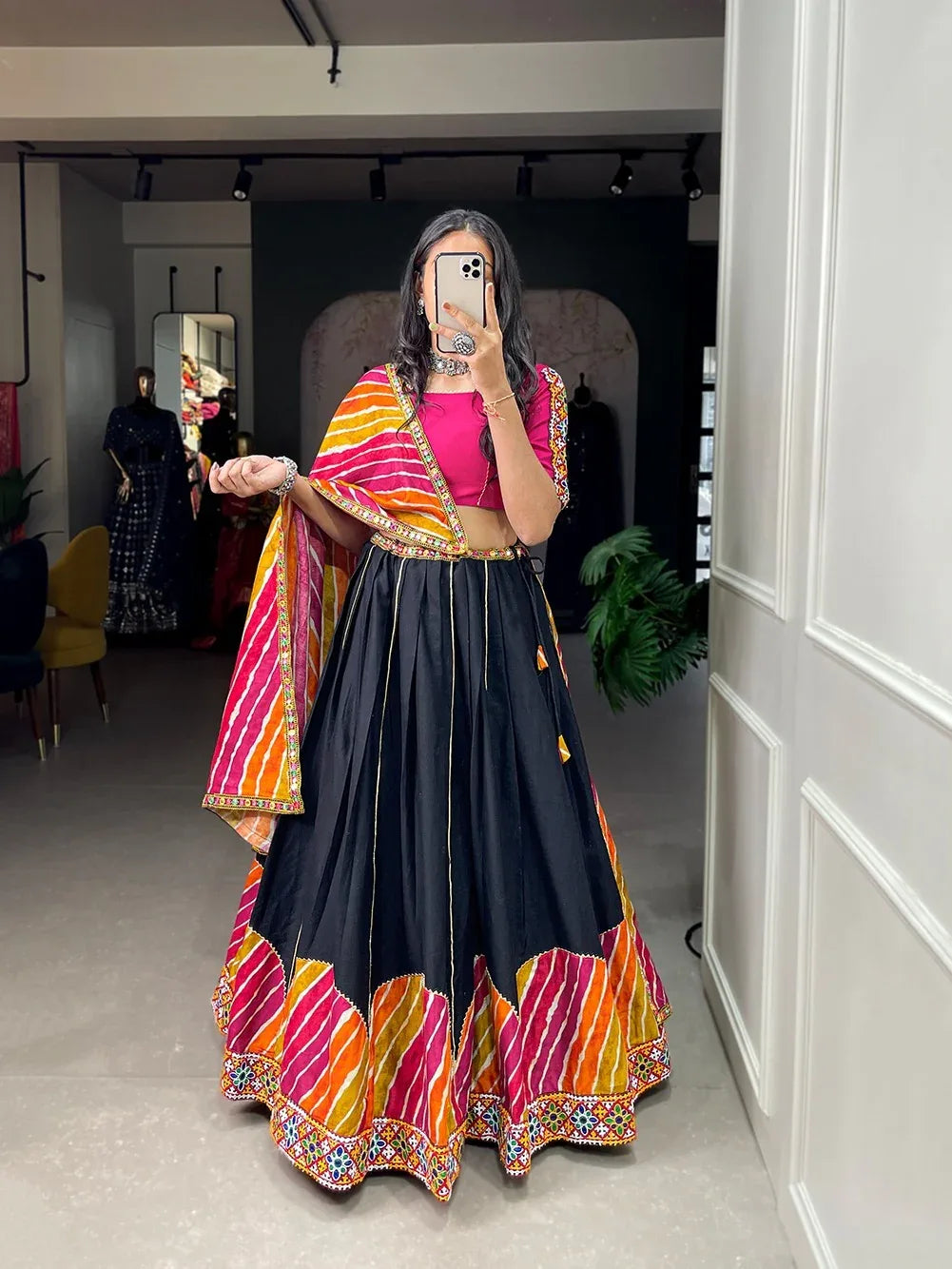 Navratri Wear Lehenga Choli D.No 1654 - Anant Exports