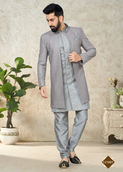 Vol 121 Wedding Wear Sherwani D.No. 121001 - Anant Exports
