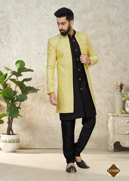 Vol 121 Wedding Wear Sherwani D.No. 121008 - Anant Exports