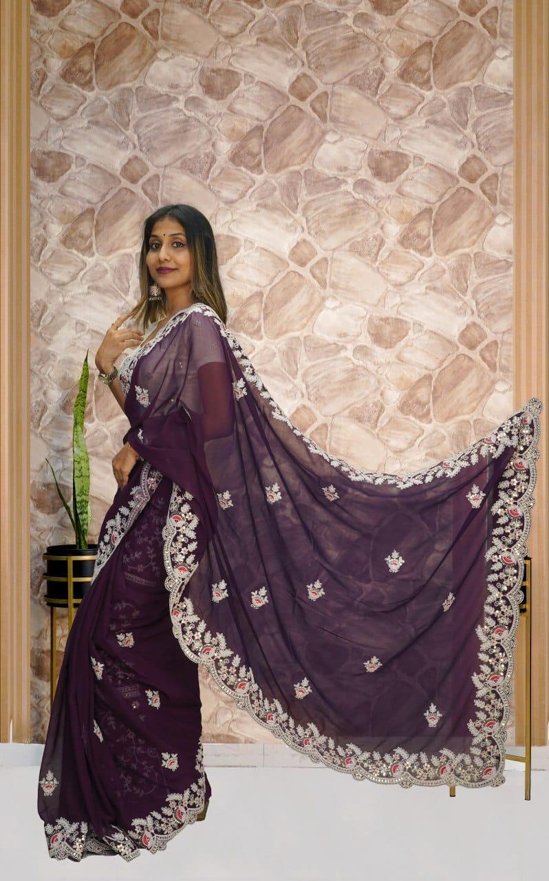 Mona Occasion Wear Saree D.No. 363 - Anant Exports