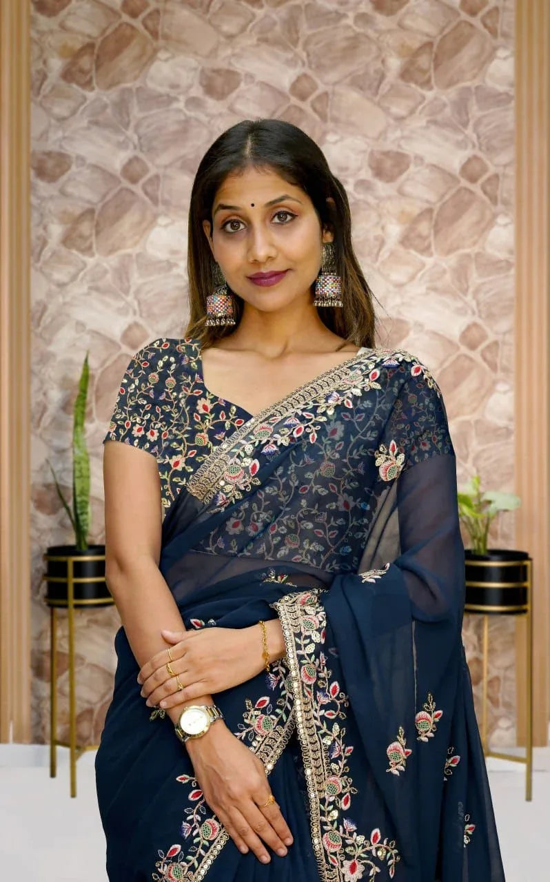 Mona Occasion Wear Saree D.No. 363 - Anant Exports