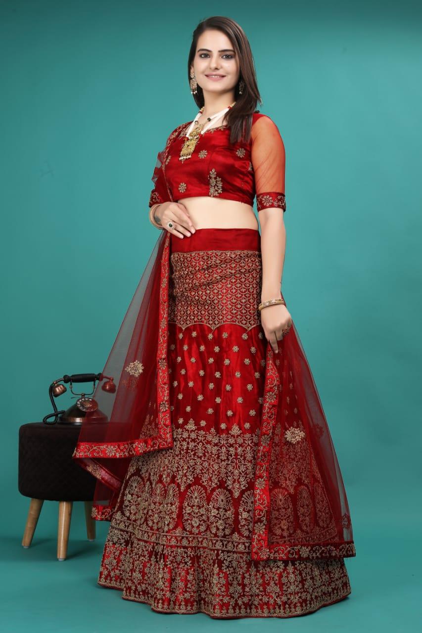 Bridal Wear Lehenga Choli - Anant Exports
