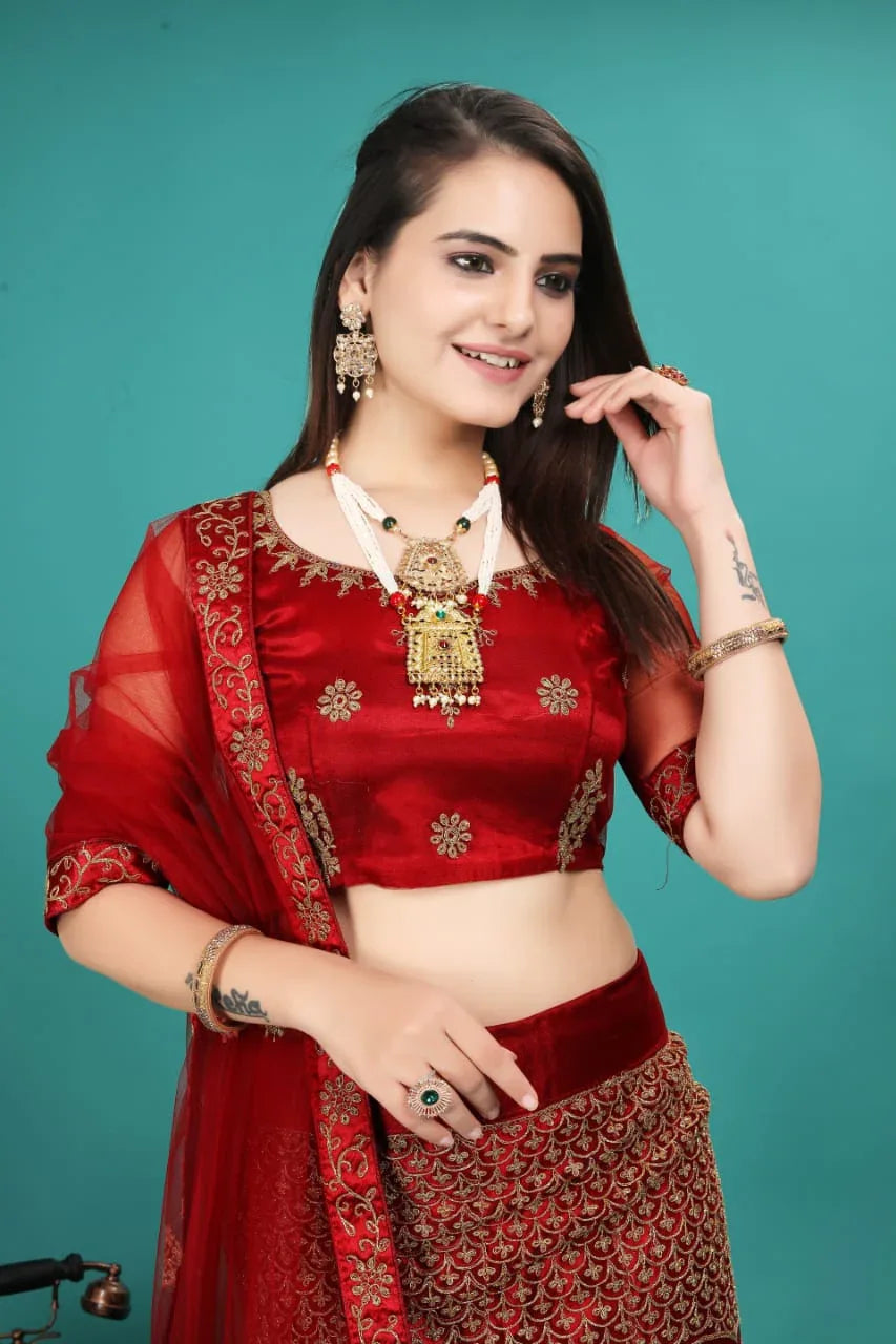 Bridal Wear Lehenga Choli - Anant Exports