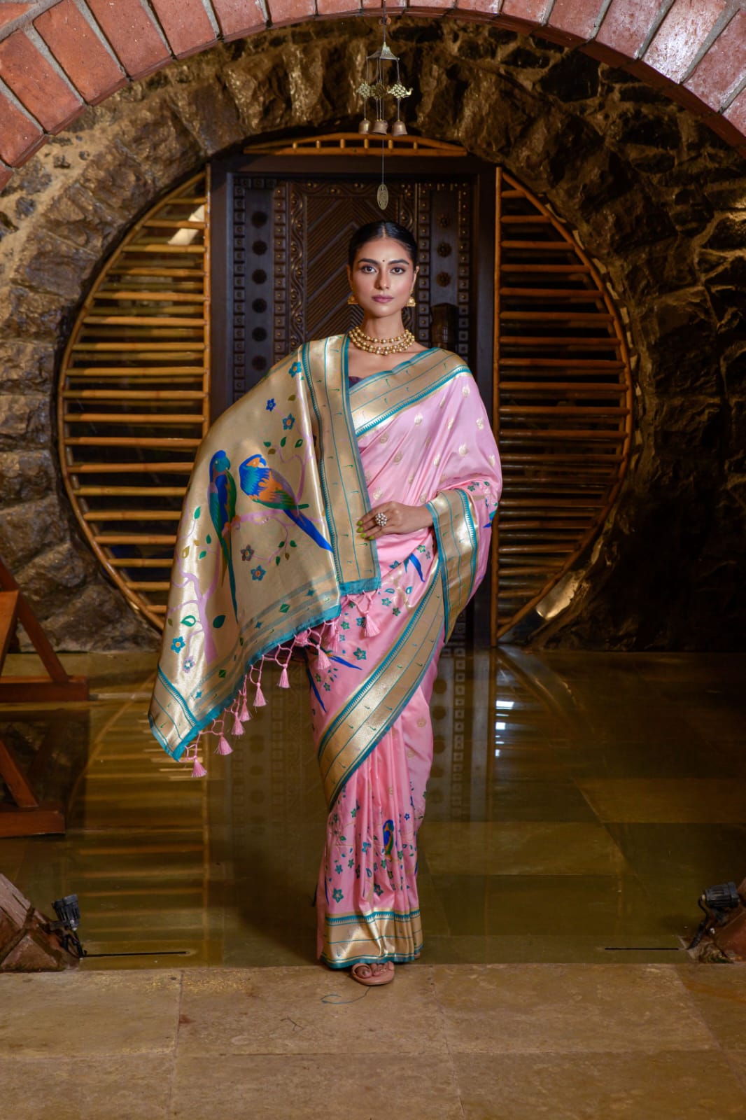 Banarasi Soft Silk Paithani Saree