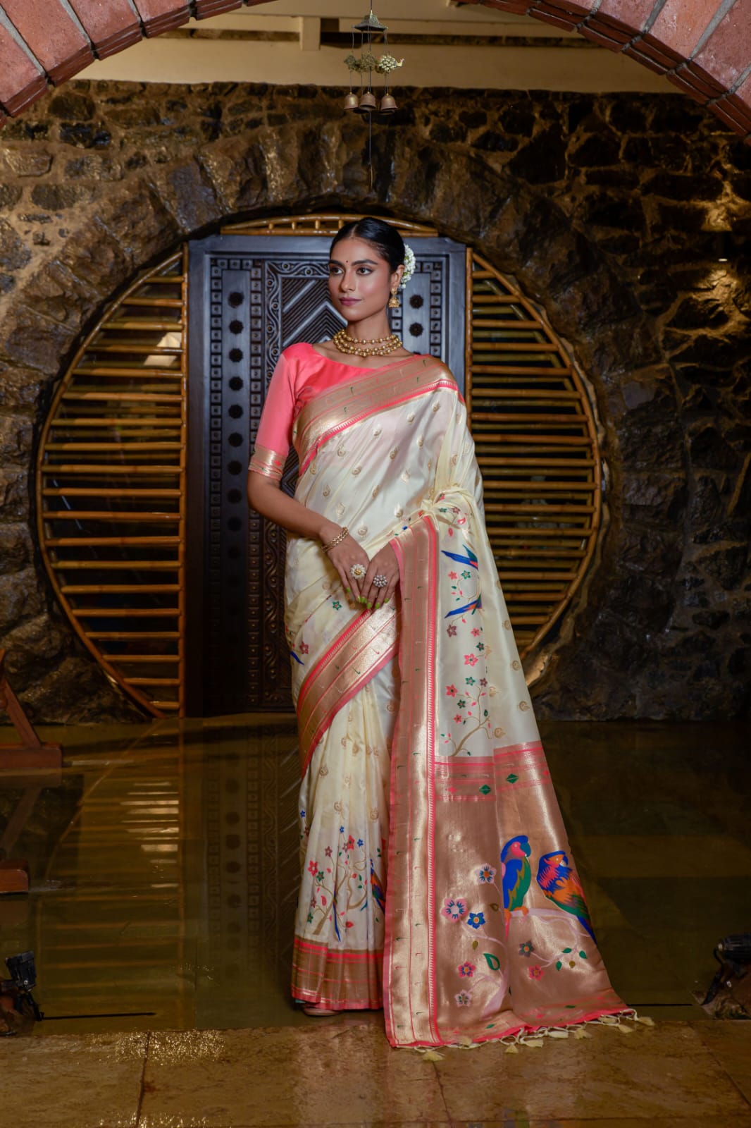 Banarasi Soft Silk Paithani Saree