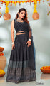 READYMADE CROP TOP LEHENGA D.NO. C1993-A - Anant Exports
