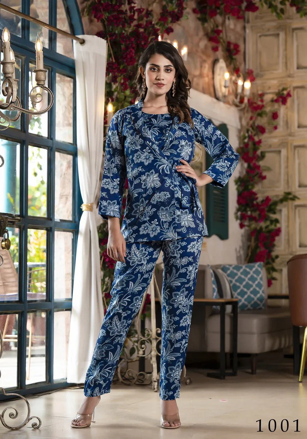 Richie Stylish Co-ordinate Set D.No. 1001 - Anant Exports