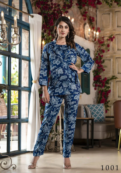 Richie Stylish Co-ordinate Set D.No. 1001 - Anant Exports