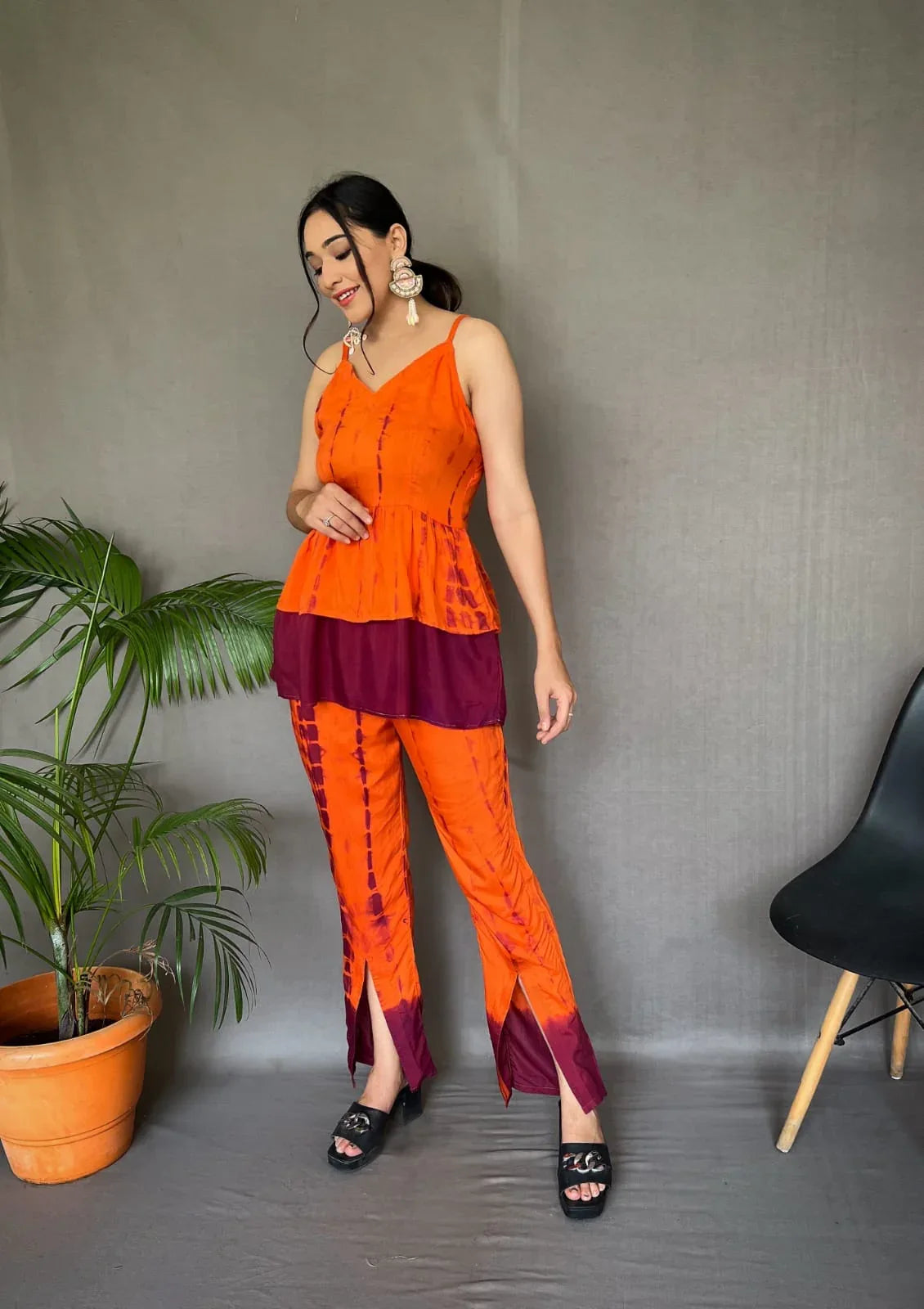 Spaghetti Top With Pants - Anant Exports