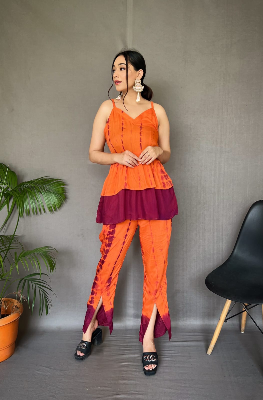 Spaghetti Top With Pants