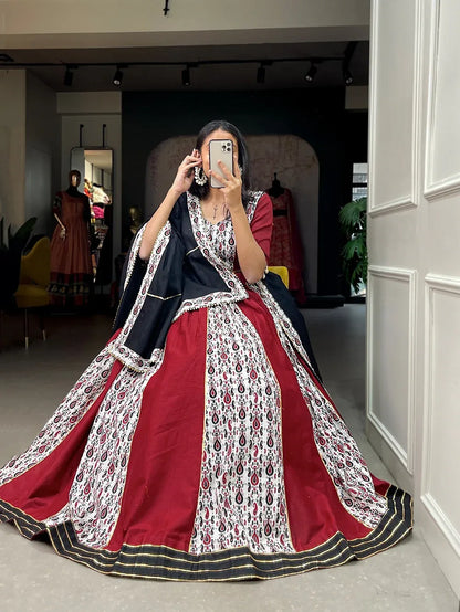Navratri Wear Lehenga Choli D.No 1663 - Anant Exports