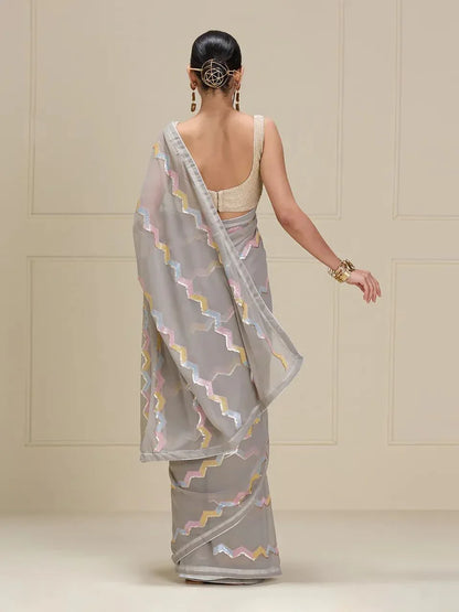 Tanvi Festive Wear Georgette Saree - Anant Exports