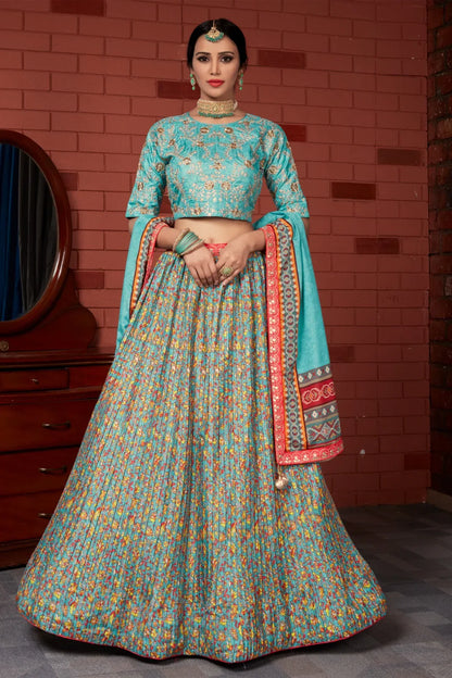 READYMADE CROP TOP LEHENGA D.NO. C1989 - Anant Exports