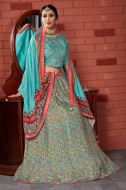 READYMADE CROP TOP LEHENGA D.NO. C1989 - Anant Exports