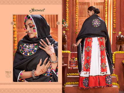 RAJWADI VOL -3 NAVRATRI TRADITIONAL CHANIYA CHOLI D.NO. 7013 - Anant Exports
