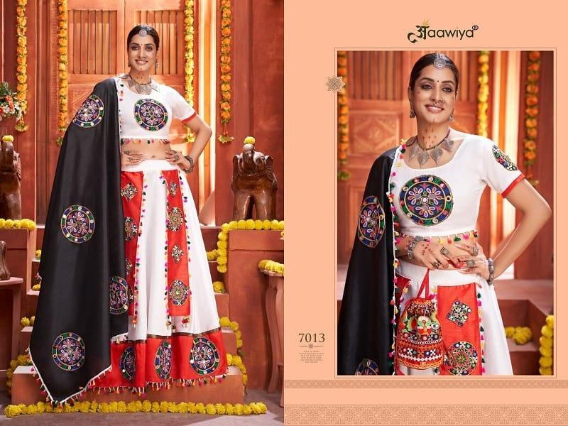 RAJWADI VOL -3 NAVRATRI TRADITIONAL CHANIYA CHOLI D.NO. 7013 - Anant Exports