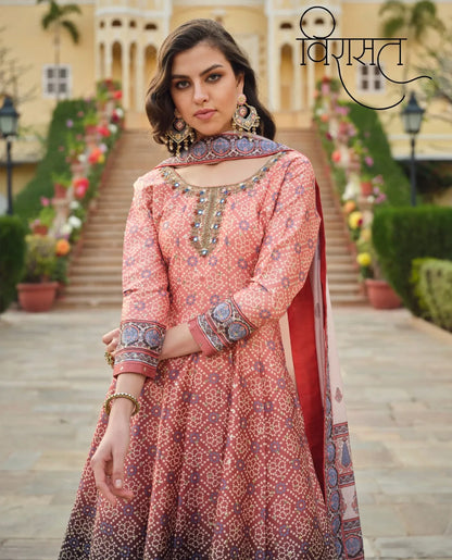 Ratrani Designer Wear Gown D.No. 5001 - Anant Exports