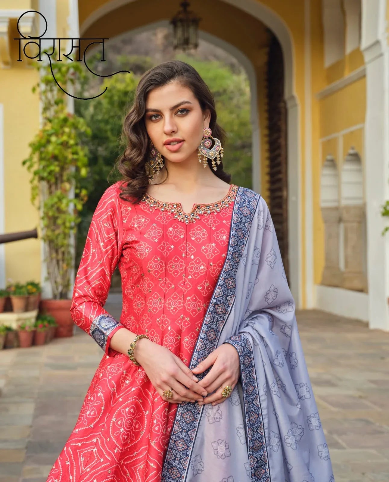 Ratrani Designer Wear Gown D.No. 5003 - Anant Exports