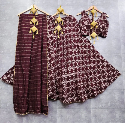 Hand Batik Chaniya Choli - Anant Exports