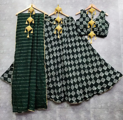 Hand Batik Chaniya Choli - Anant Exports