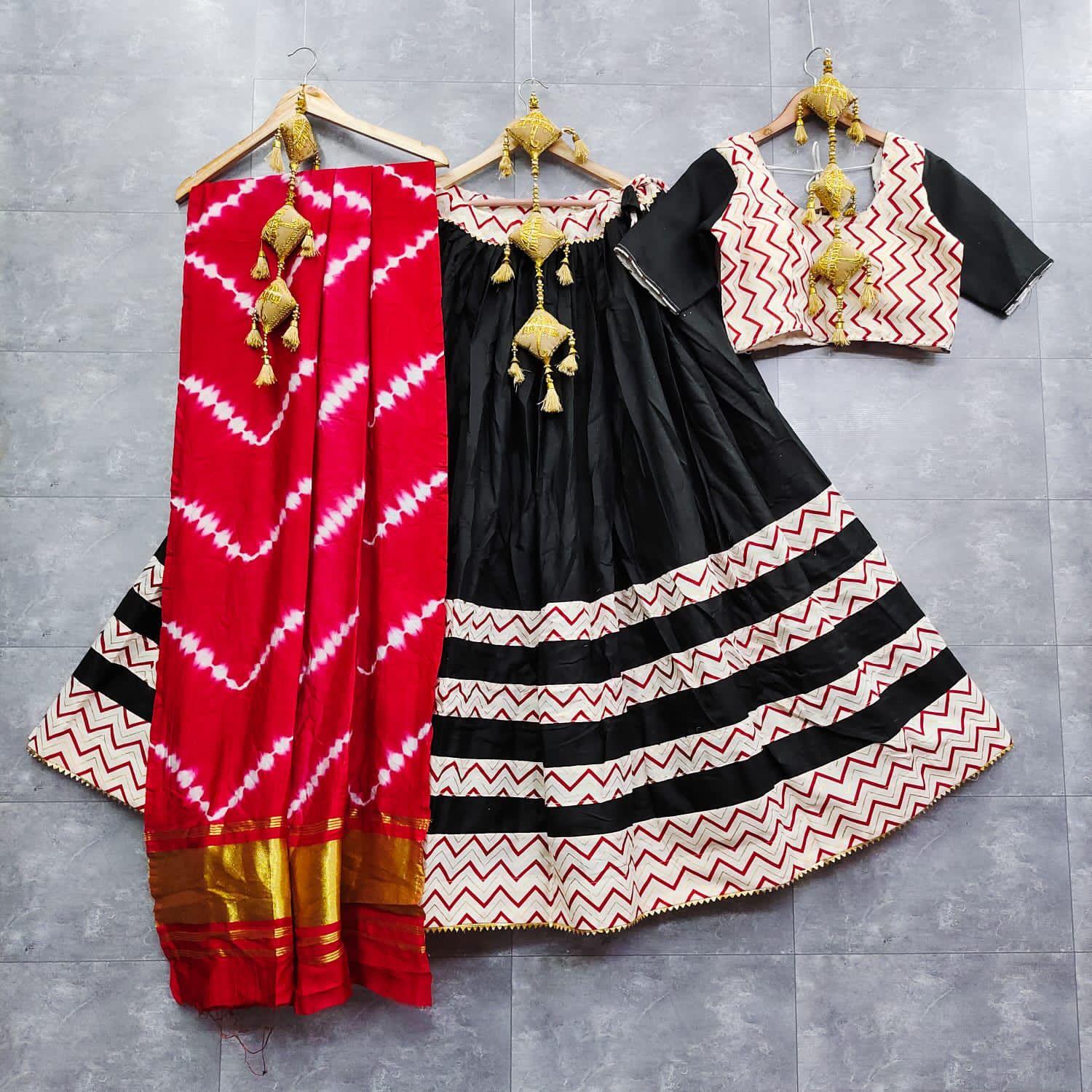 Party Wear Patola Print Chaniya Choli - Anant Exports