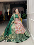 Prettiest Patola Print Gown D.No. 5040 - Anant Exports