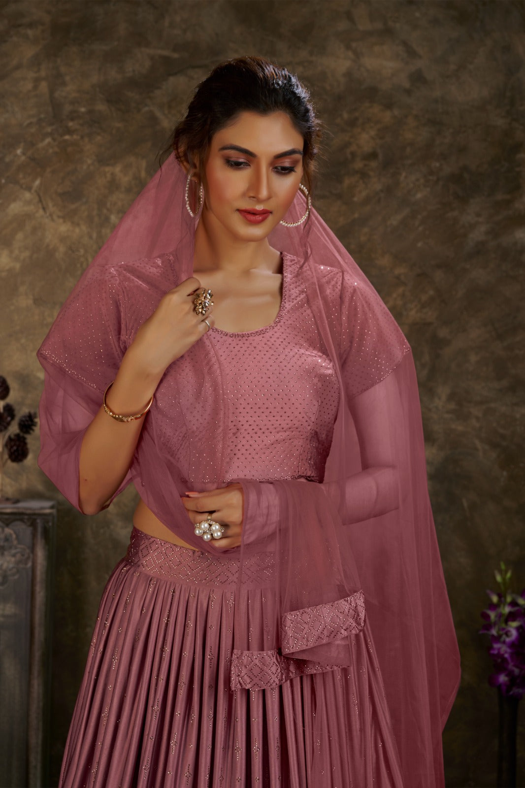 READYMADE CROP TOP LEHENGA D.NO. C-1916