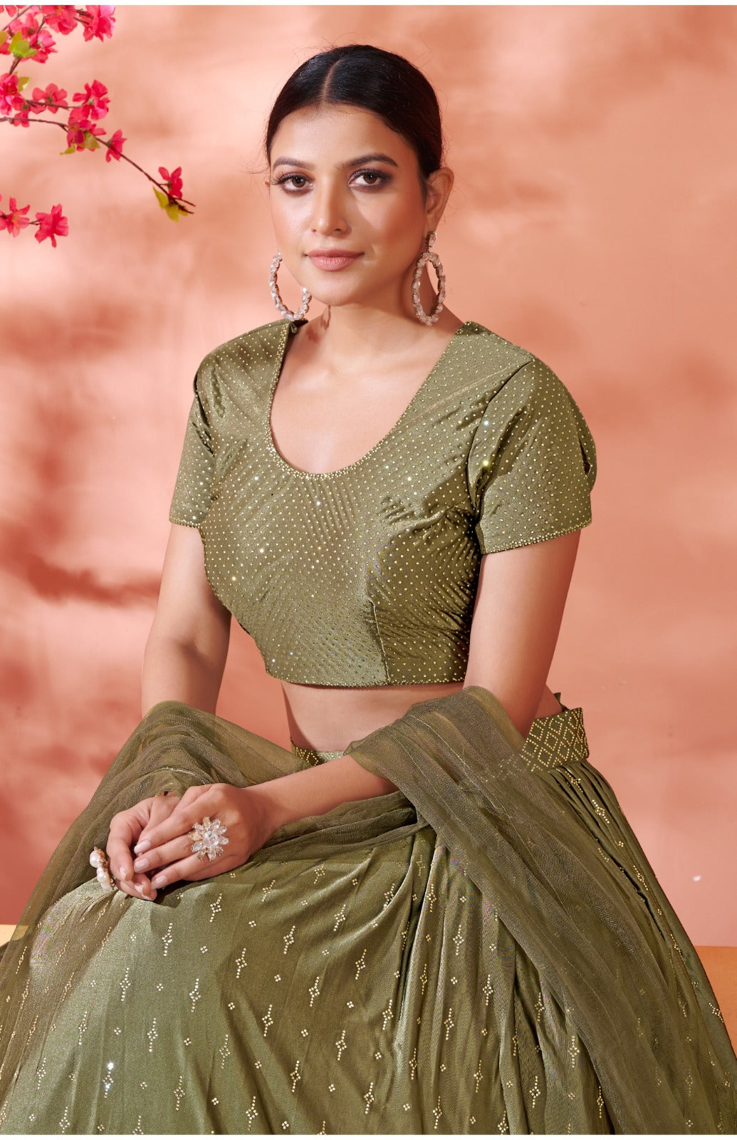 READYMADE CROP TOP LEHENGA D.NO. C-1916