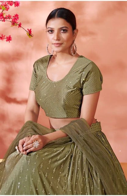 READYMADE CROP TOP LEHENGA D.NO. C-1916 - Anant Exports