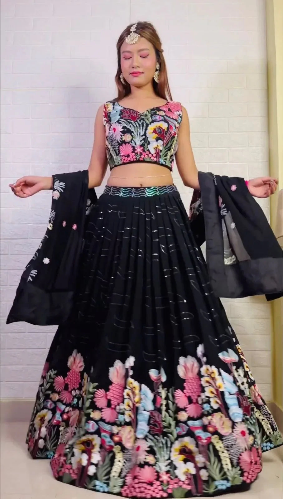 Fancy Occasion Wear Lehenga D.No. 1015 - Anant Exports