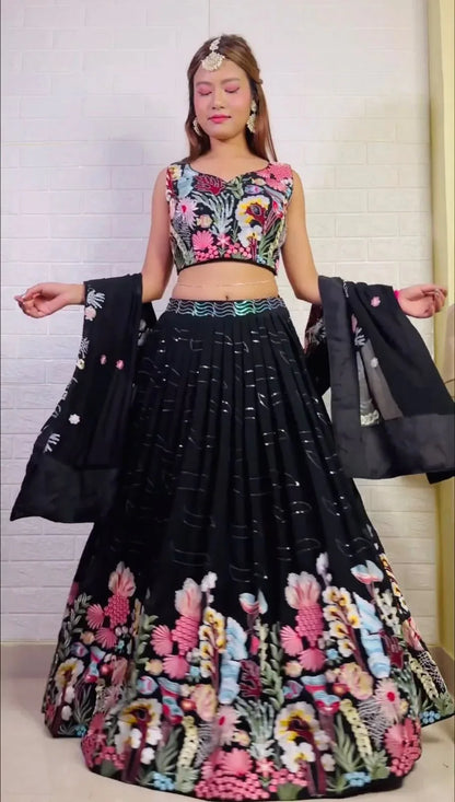 Fancy Occasion Wear Lehenga D.No. 1015 - Anant Exports