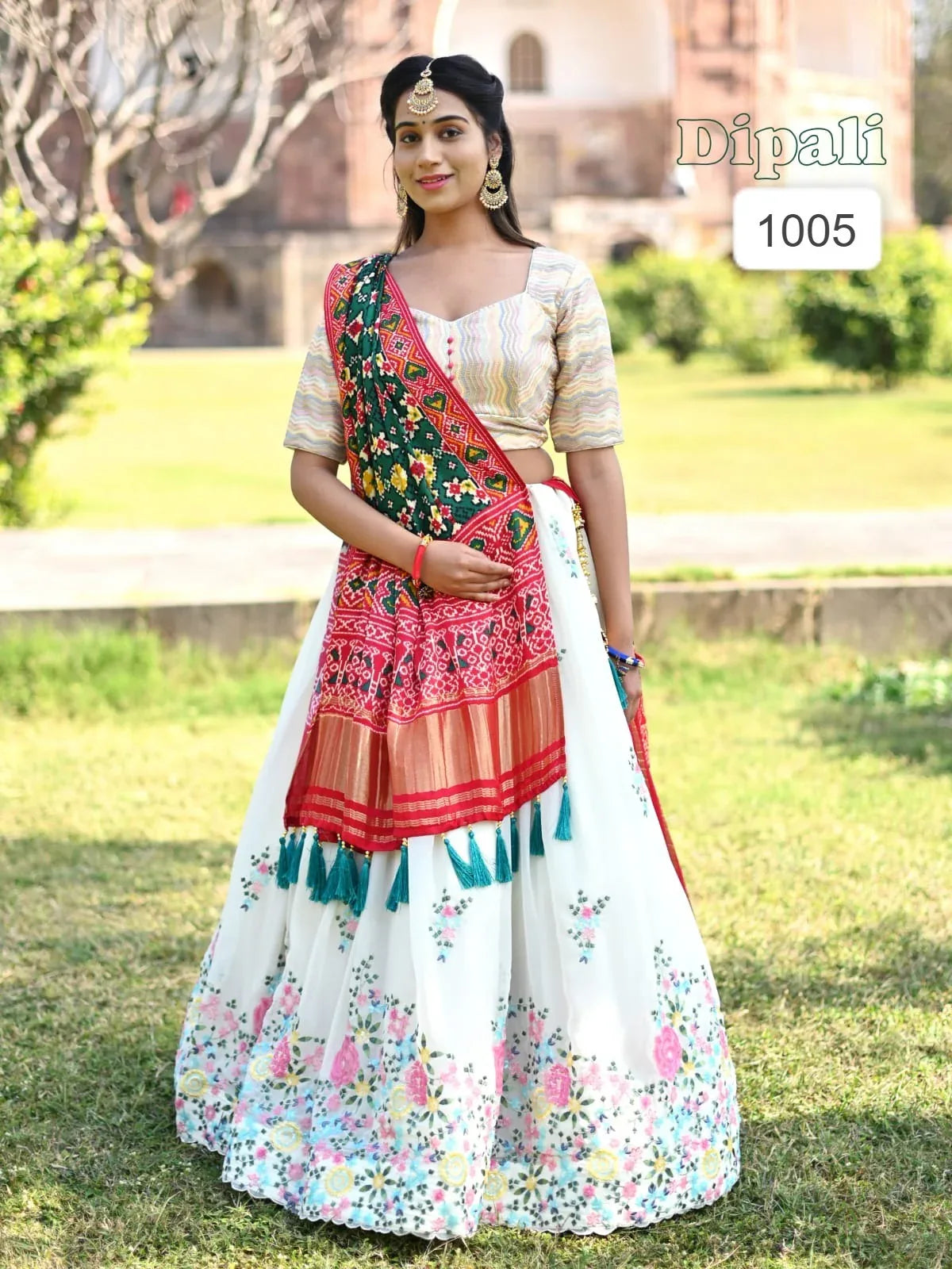 Designer Wear Lehenga Choli D.No. 1005 - Anant Exports