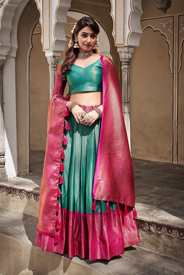 Traditional Wear Silk Lehenga Choli D.No. 2039
