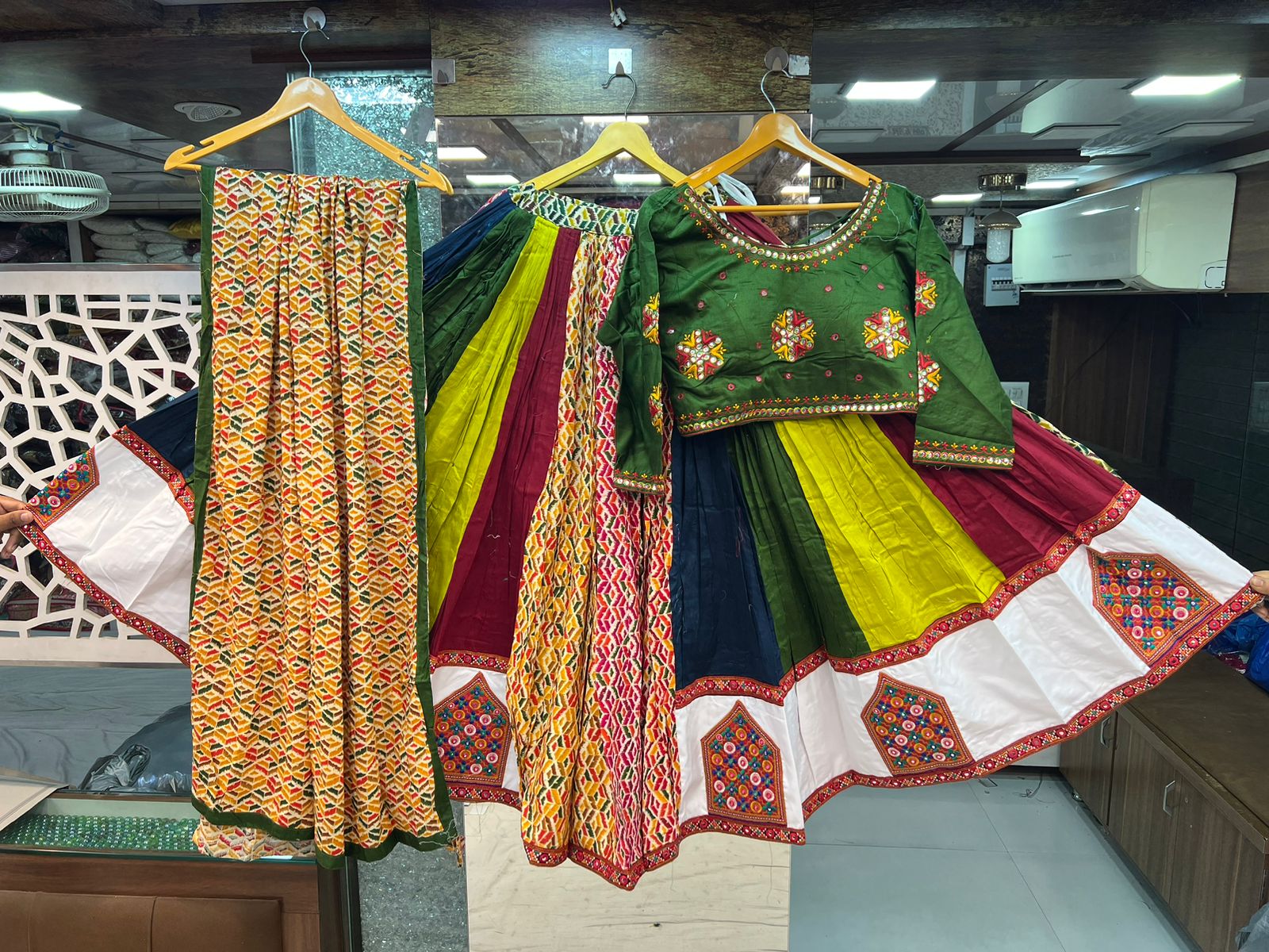 Pure Cotton Wear Multi Colour Chaniya Choli