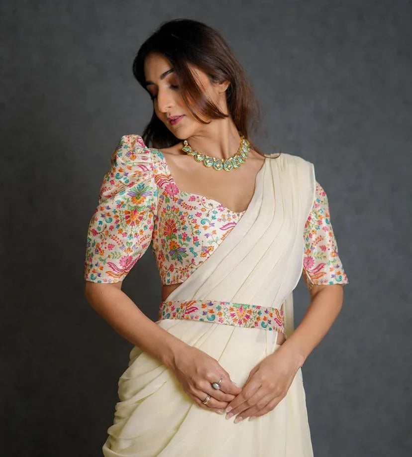 Festive Wear Lehenga Saree D.No. 1001 - Anant Exports