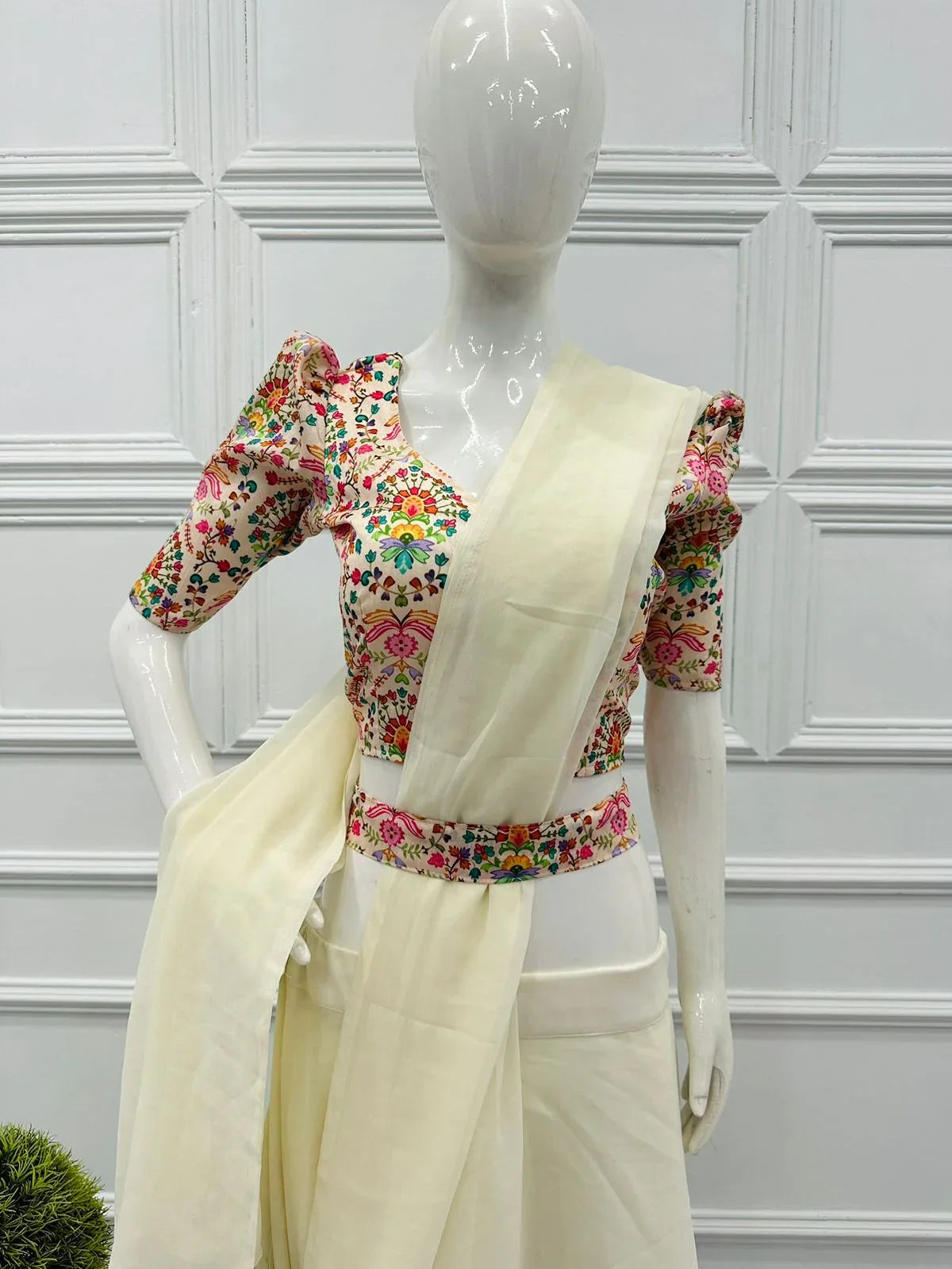 Festive Wear Lehenga Saree D.No. 1001 - Anant Exports