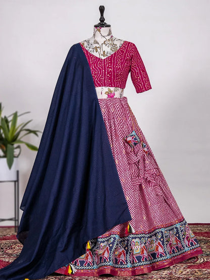 Festive Wear Lehenga Choli D.No. 1642 - Anant Exports