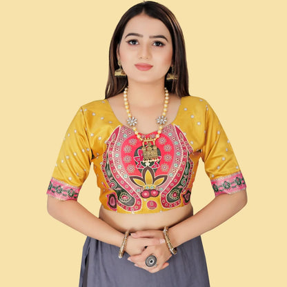 Navratri Wear Printed Lahenga D.No. 113 - Anant Exports