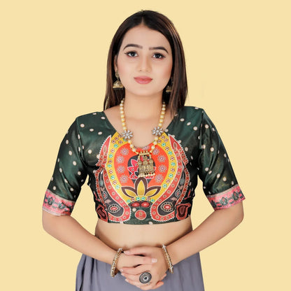 Navratri Wear Printed Lahenga D.No. 113 - Anant Exports